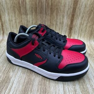 Keen Utility Overton Men's Size 10.5 D Red Black Slip Resistant Work Shoes NEW